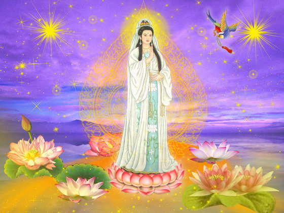 普陀山亲见观音菩萨 庞氏姊妹双双出家