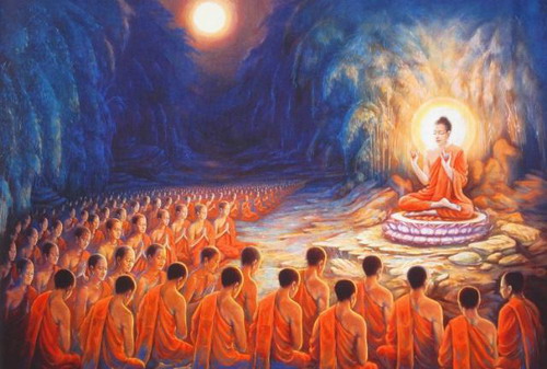 舍利弗与目犍连斗法  神通不及智慧