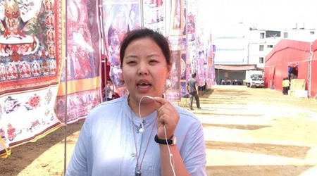 圣德释证达孺尊主法“观音大悲加持法会” ， 多人立誓见到了观音菩萨
