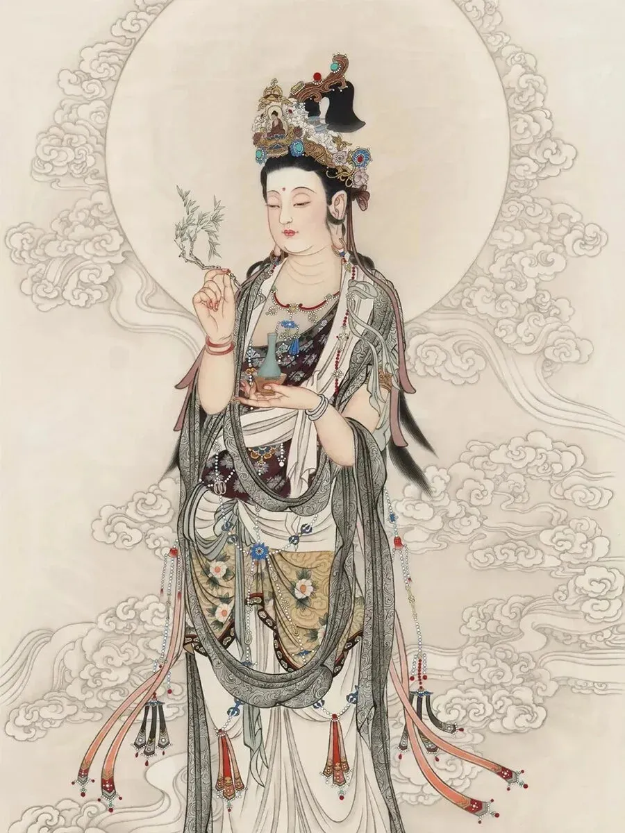 南无观世音菩萨的慈悲加持:一场心灵净化的殊胜之旅